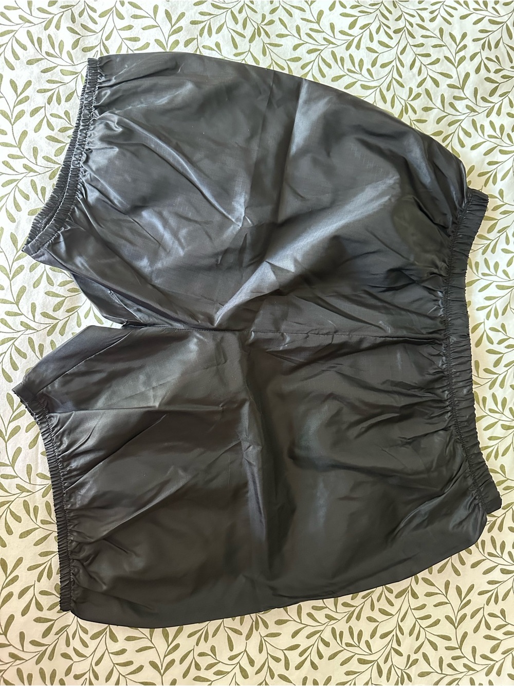 Body Wrappers Ripstop Black Elastic Waist Dance Shorts